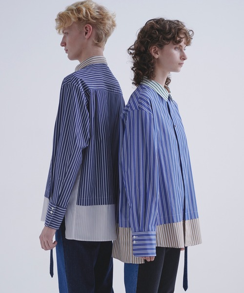 CULLNI（クルニ） 長袖シャツ 1 ブルー メンズ : ZOZOTOWN Yahoo!店