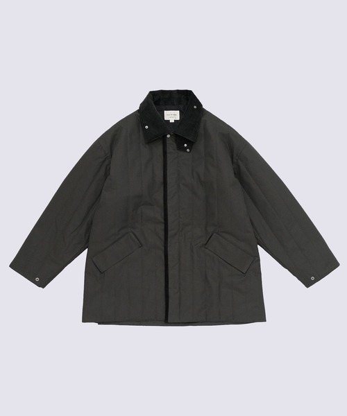 ダウンジャケット ダウン 「STILL BY HAND」Quilted half coat メンズの画像