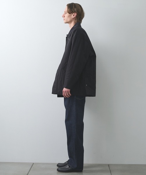 ダウンジャケット ダウン 「STILL BY HAND」Quilted half coat メンズの画像