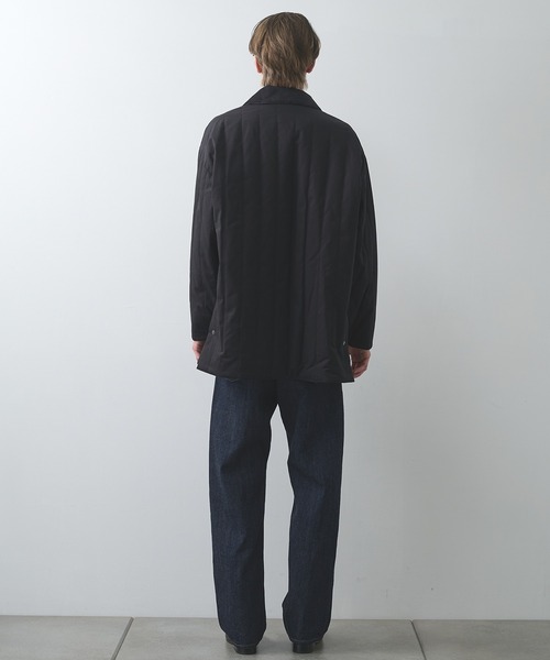 ダウンジャケット ダウン 「STILL BY HAND」Quilted half coat メンズの画像