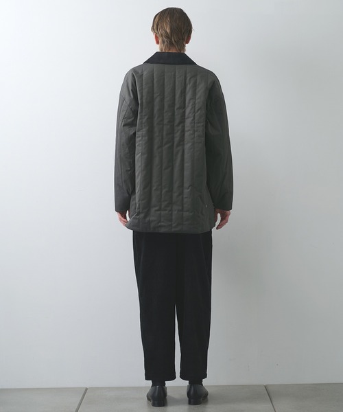ダウンジャケット ダウン 「STILL BY HAND」Quilted half coat メンズの画像