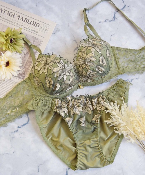 Mivera & /シルクグレースブラ/ショーツセット /GOLD Silk Grace Bra シルクグレースブラ / GOLD | Mivera＆