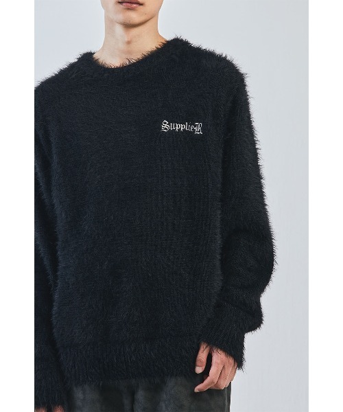 トップス SUPPLIER Cross Shaggy Knit M SUPPLIER（サプライヤー） セーター ニット ニット｜Cross Shaggy Knit