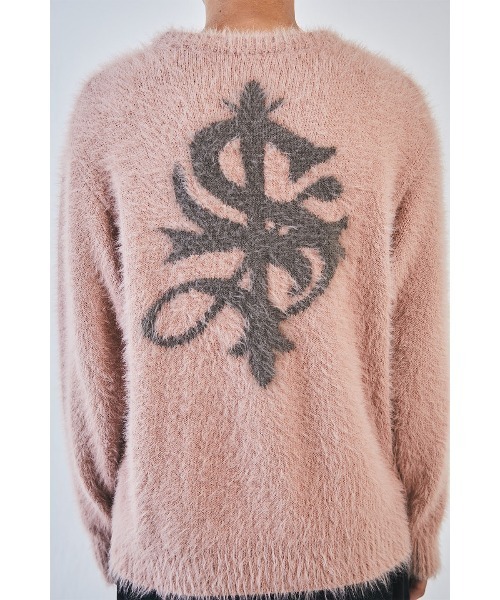トップス SUPPLIER Cross Shaggy Knit M Cross Shaggy Knit｜SUPPLIER｜ニット