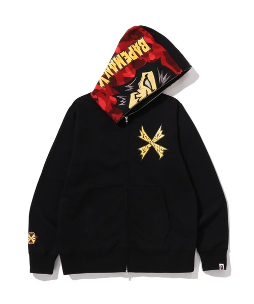 A BATHING APE（アベイシングエイプ） パーカー BAPEMAN-X FULL ZIP 