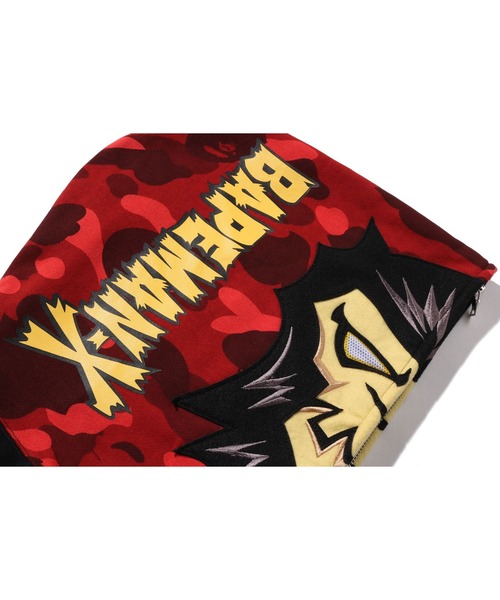 A BATHING APE（アベイシングエイプ） パーカー BAPEMAN-X FULL ZIP