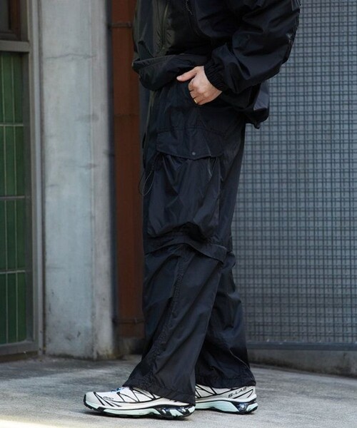 FREAK'S STORE（フリークスストア） カーゴパンツ MEDIUM ブラック
