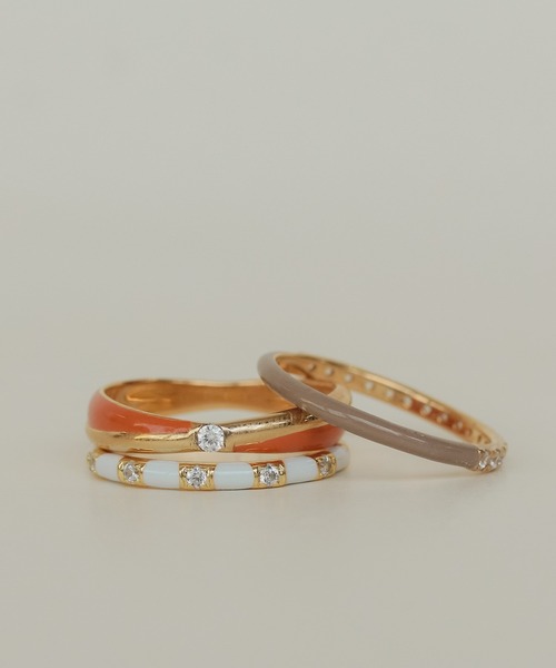 「NOIR DE POUPEE」 リング #11 ブラウン レディース_画像9