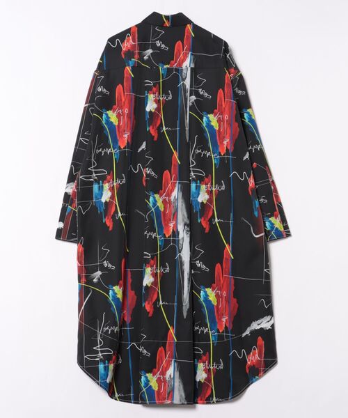 UN3D.（アンスリード） シャツワンピース 38 ブラック レディース