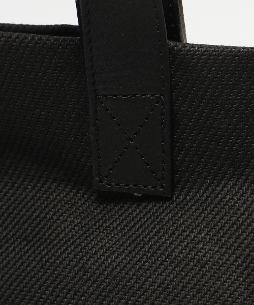 バッグ simply complecated JUTE CANVAS TOTE BAG SimplyComplicated JUTE CANVAS TOTE BAG BLACK – un