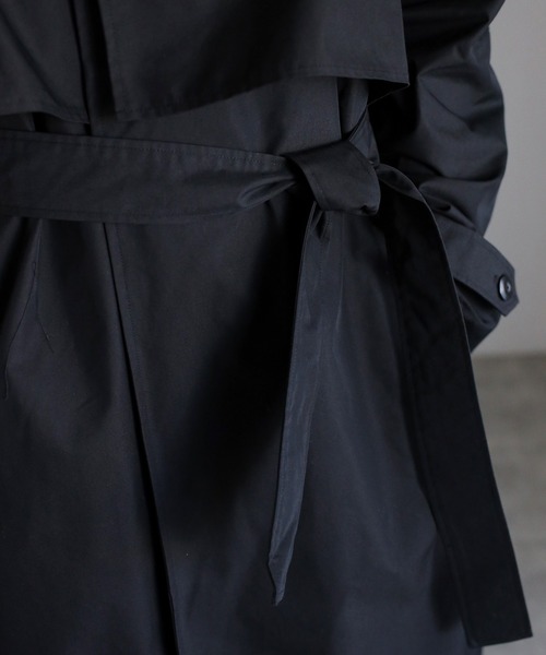 「CREARE -LINO-」 トレンチコート M ベージュ メンズ_画像9