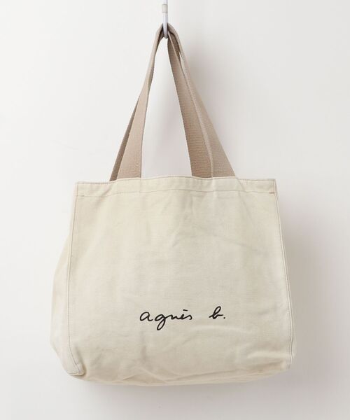 agnès b. ベージュ トートバッグ agnes b.（アニエスベー） トートバッグ FREE ベージュ レディース