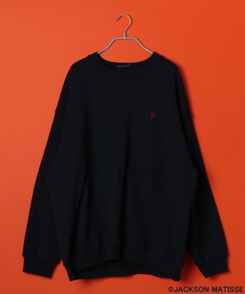 「JACKSON MATISSE」 スウェットカットソー MEDIUM ネイビー メンズ_画像3
