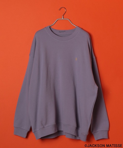 「JACKSON MATISSE」 スウェットカットソー MEDIUM ネイビー メンズ_画像4