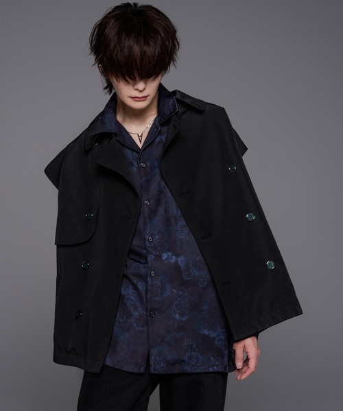 「ADRER」 トレンチコート LARGE ベージュ メンズ_画像9