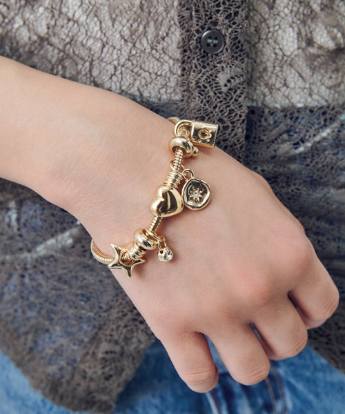 GOLDY（ゴールディ） ブレスレット ミックス モチーフ スネーク