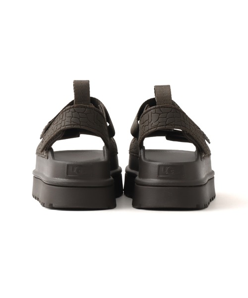 サンダル UGG W GOLDENGLOW EMBOSSED / アグ ゴールデングロウ エンボス レディースの画像