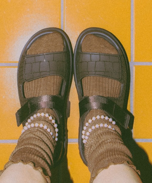 サンダル UGG W GOLDENGLOW EMBOSSED / アグ ゴールデングロウ エンボス レディースの画像