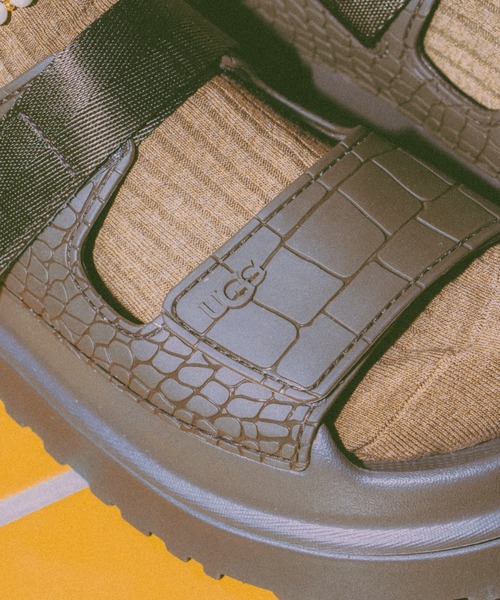 サンダル UGG W GOLDENGLOW EMBOSSED / アグ ゴールデングロウ エンボス レディースの画像