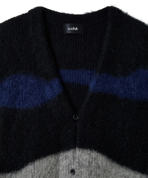 カーディガン 「soduk」drawing knit cardigan レディース : ZOZOTOWN