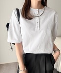tシャツ 半袖 着映え度100%。前後2way...の詳細画像3