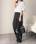tシャツ 半袖 着映え度100%。前後2way...の詳細画像4