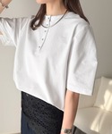 tシャツ 半袖 着映え度100%。前後2way...の詳細画像2
