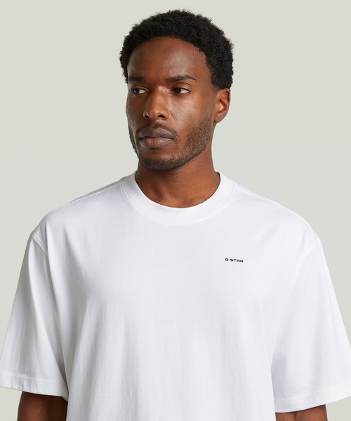 G-STAR RAW tシャツ Woven Mix Loose T-Shirt/異素材ミックスオーバー