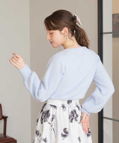 「ASTORIA ODIER」 長袖ニット MEDIUM ホワイト レディース_画像3