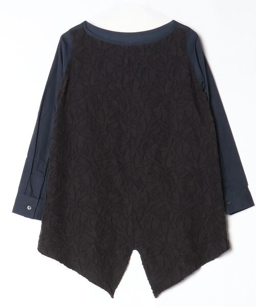 BEARDSLEY（ビアズリー） 長袖ブラウス FREE ネイビー レディース