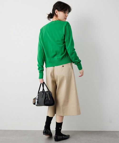 新品タグ付 ウィムガゼット2025AW 16Gテンジクカーディガン 完売 グレー Whim Gazette（ウィム ガゼット） カーディガン 16Gテンジク