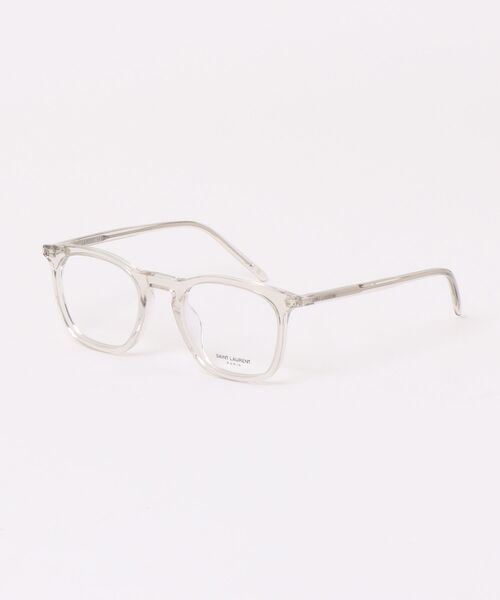 伊達メガネ メガネ 眼鏡 「SAINT LAURENT/サンローラン」ボストン メガネ SL623 OPT 004 メンズ レディース