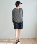 水着 体型カバー 4点セット/シアートップス付...の詳細画像5