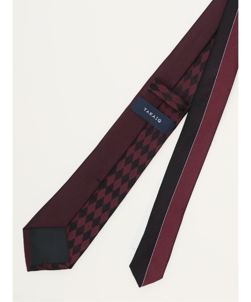 「TAKA-Q」 ネクタイ FREE ブラック メンズ_画像3