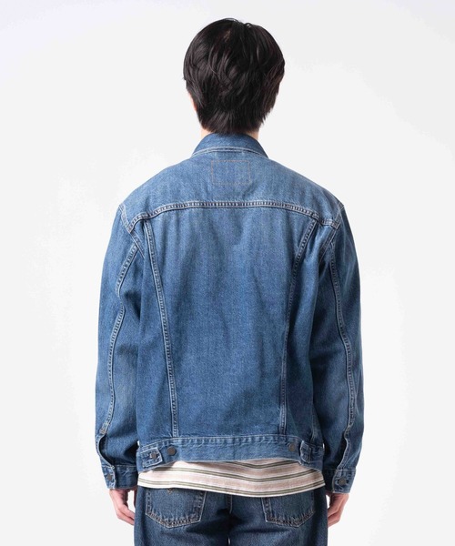 「Levi's」 デニムジャケット S インディゴブルー メンズ_画像3