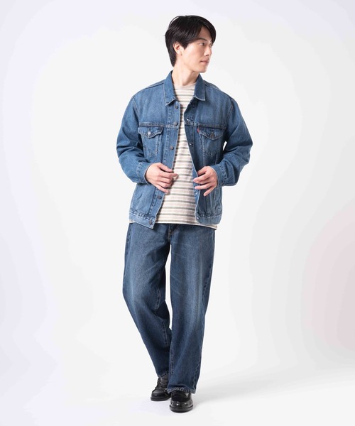 「Levi's」 デニムジャケット S インディゴブルー メンズ_画像5