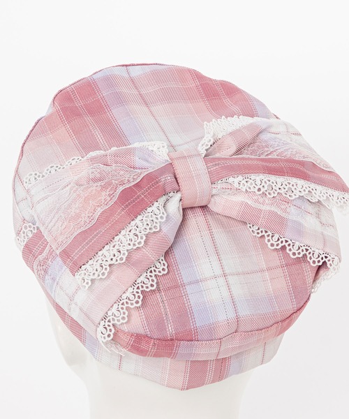 「DearMyLove」 ベレー帽 FREE パープル レディース_画像3