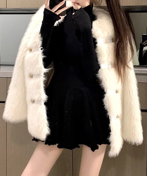 j.jane ハイネックワンピース GLAMOROUS JANE（グラマラスジェーン） ワンピース 裾フレアー