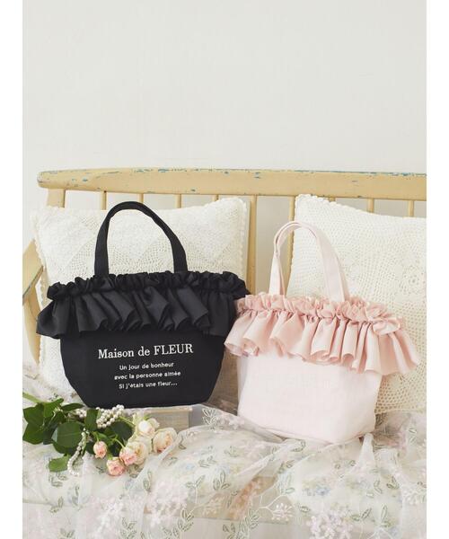 「Maison de FLEUR」 トートバッグ FREE ライトピンク レディース_画像3
