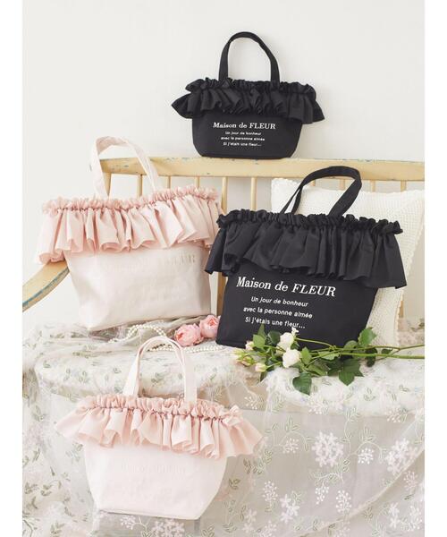 「Maison de FLEUR」 トートバッグ FREE ライトピンク レディース_画像4