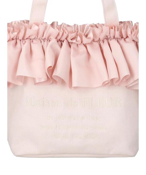 「Maison de FLEUR」 トートバッグ FREE ライトピンク レディース_画像7