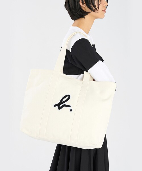 アニエス・ベー トートバッグ agnes b.（アニエスベー） トートバッグ WEBスペシャル ”b.” ロゴ