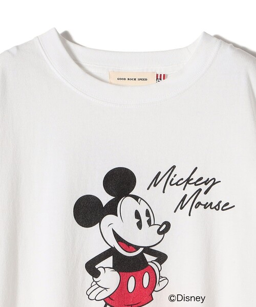tシャツ 「SHIPS別注」GOOD ROCK SPEED:MICKEY / TEE レディースの画像