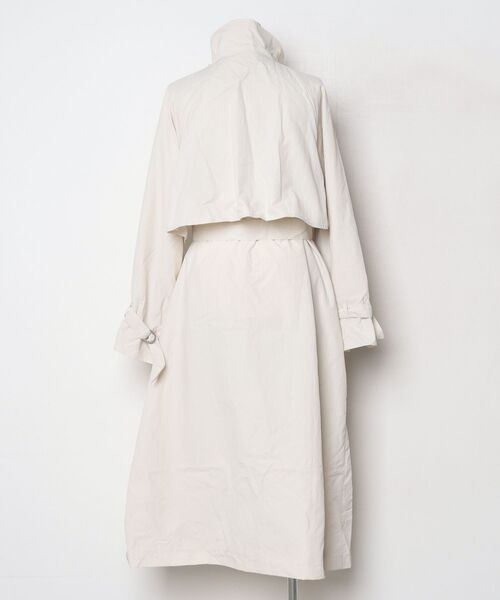 「210nouve」 トレンチコート FREE アイボリー レディース_画像2