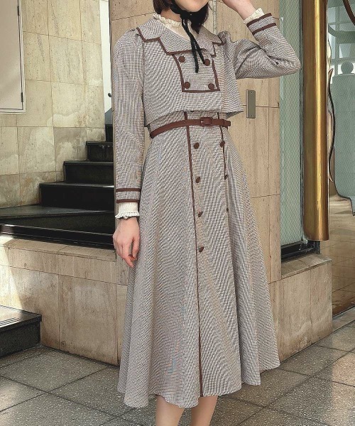 「an another angelus」 ジャケット FREE ベージュ レディース_画像4