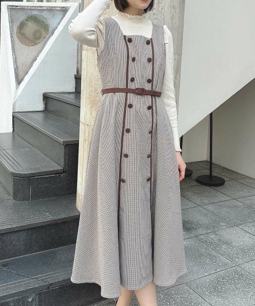 「an another angelus」 ジャケット FREE ベージュ レディース_画像6