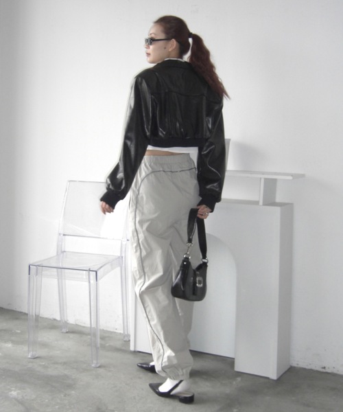 「SHAGGIE」 長袖カットソー FREE ホワイト レディース_画像9