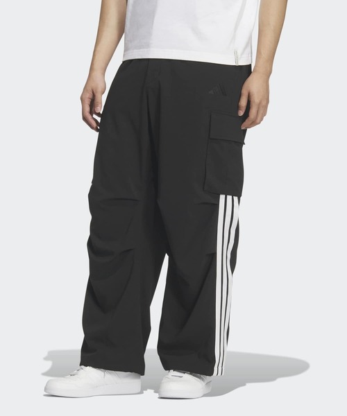 adidas（アディダス） カーゴパンツ ルーズフィット ライト ウーブン