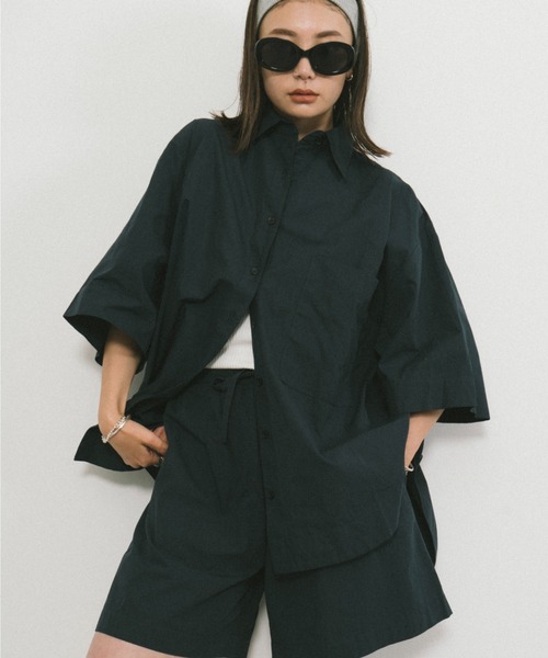 「HANNE」 セットアップ FREE ネイビー レディース_画像4