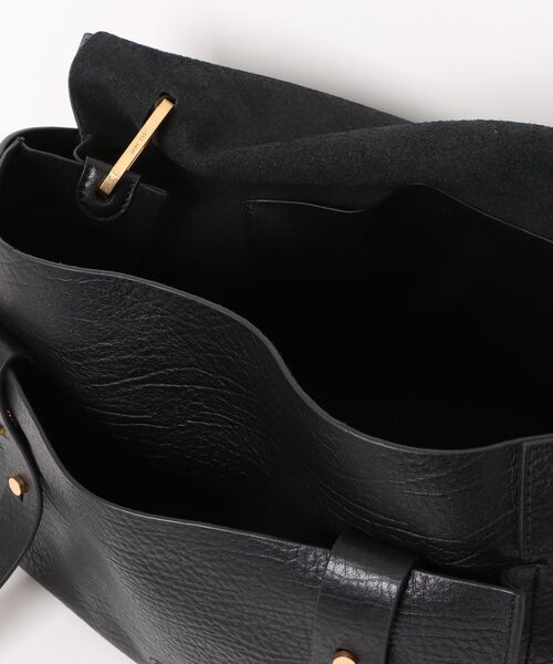 ショルダーバッグ バッグ URSA GRAIN LEATHER SATCHEL BAG | URSA GRAIN レザー サッチェル バッグの画像